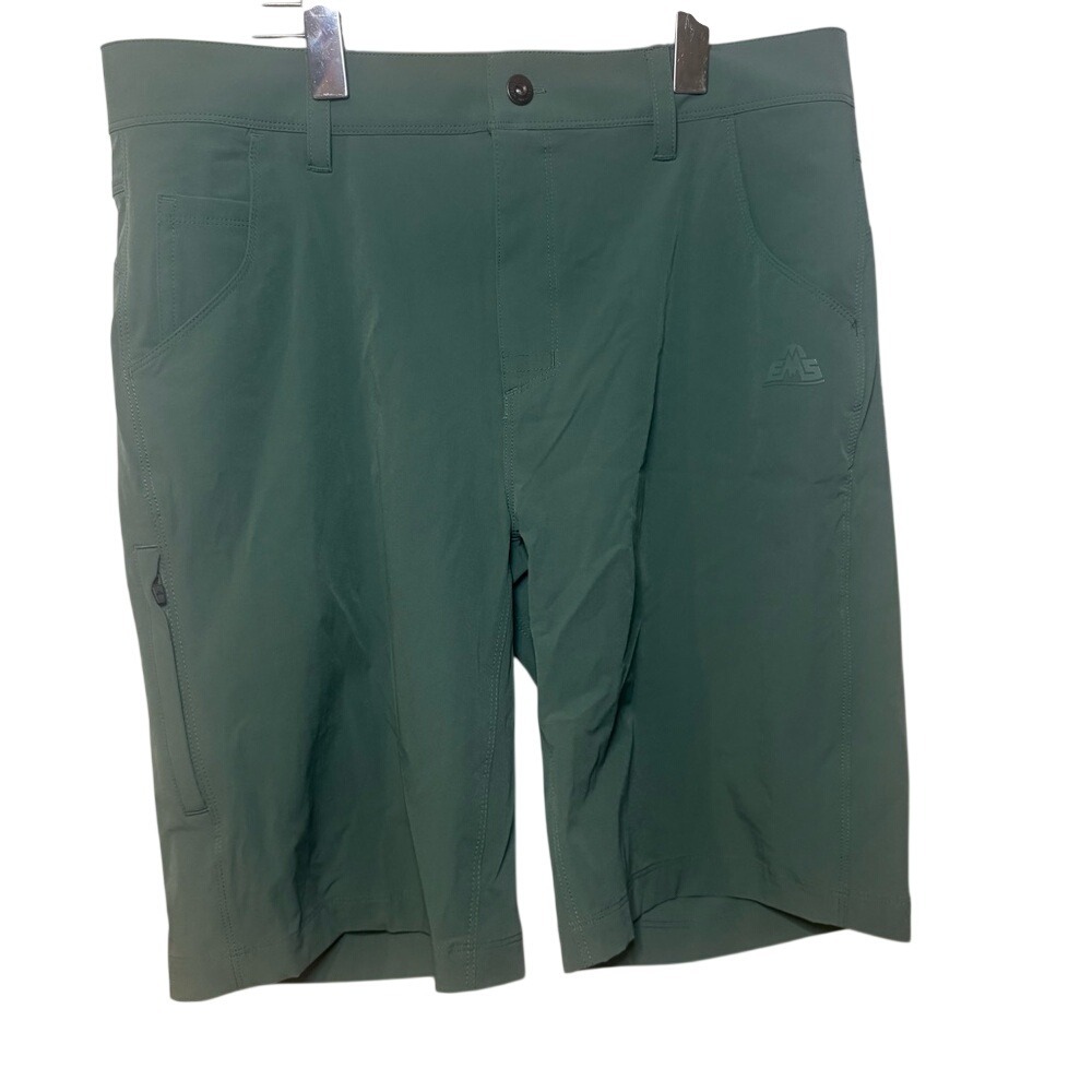 Eastern Mountain‎ Sports  Compass 4-Point Hiking Shorts Mens 34 Dark Forest NWT